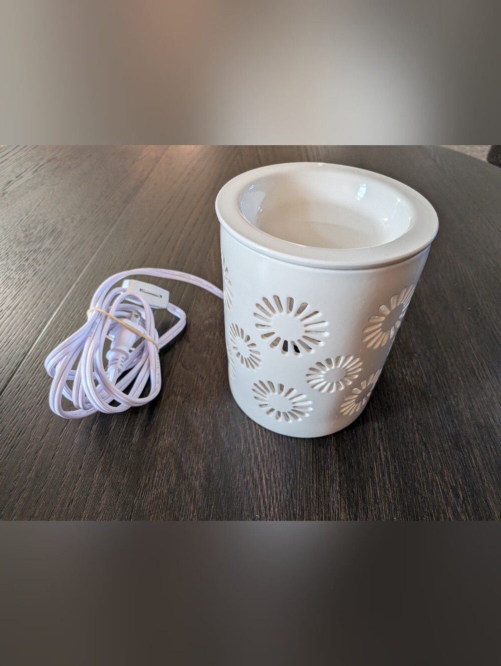 Ceramic Wax Melt Warmer, Electric Wax Warmer for Scented Wax, Sunflower